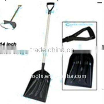 Plastic snow shovel