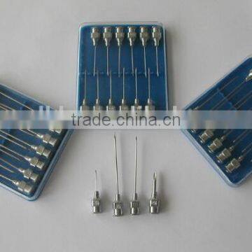 Stainless steel veterinary needles