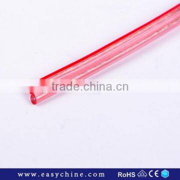 Transparent Pink Speaker Wire Audio Cable