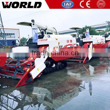 Mini Rice Combine Harvester for Sale with 1.4m3 Grain Tank