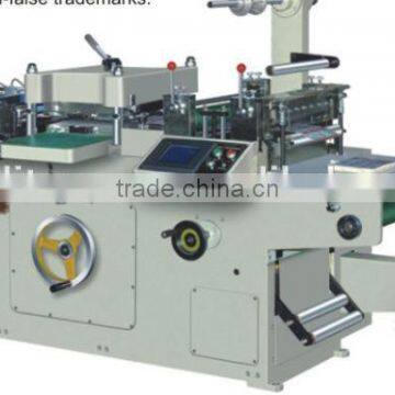 COM-320 type auto die cutting machine for selt adhesive trademark