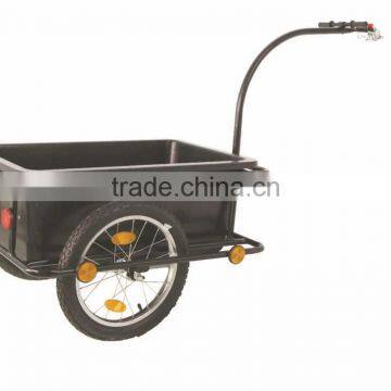 Durable plastic bicycle trailer ,semi-trailer