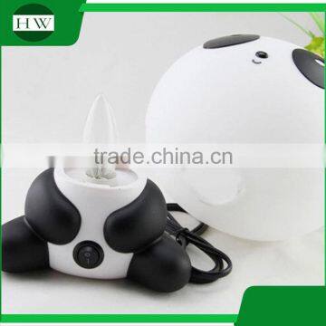 Plastic Decorative Cartoon Panada Eye Protection Rechargeable Led Study Reading Desk Table Night Light Lamp photo-2