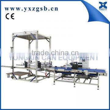 Automatic palletizer Machine/stacker for Empty Tin Can container