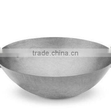 Chinese JIAHE Supplier Black Color Cast Iron Frying Wok photo-3