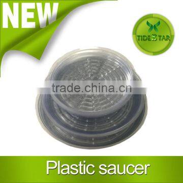 Hydroponics indoor garden plastic grow saucer/plant plastic saucer/plant pots plastic saucer