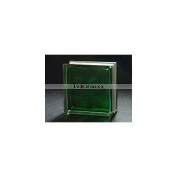 Green In-colored Glass Block with CE & ISO9001