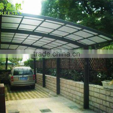 Metal Cantilever Carport for Car and Motorcycle photo-2