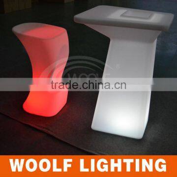 CE and Rohs Cert KTV Nightclub Illuminated RBG LED High Chair photo-5