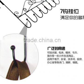 Over the Door 5 Hook Rack - Decorative Hanger for Hanging Your Clothes - Coat photo-5