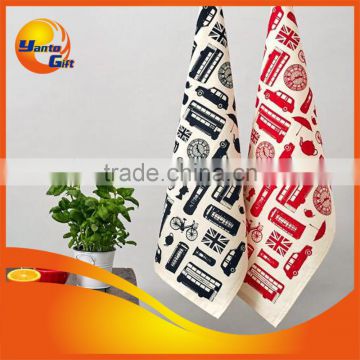 Custom Cotton Kitchen Tea Towel for Promotion