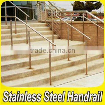 304 316 Modern Stainless Steel Outdoor Metal Handrail for Steps