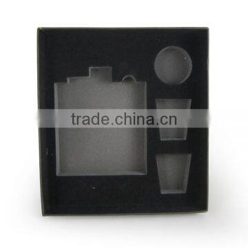Stainless Steel Flagon Custom Packaging Box, Hip Flask Set Package Box photo-2