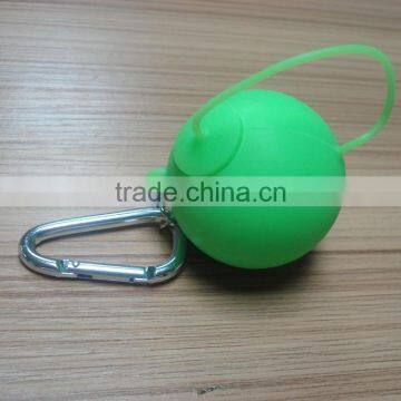 Factory Customize Round Outdoor Portable Silicone Smokeless Pocket Ashtray photo-3