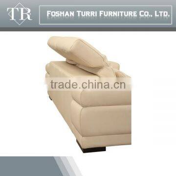 Foshan Factory Geniune Italian Leather Leisure Living Room Sofa photo-5