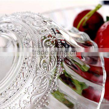 9inch,7inch, 5inch and 4inch Clear Glass Fruit or Salad Bowl photo-5