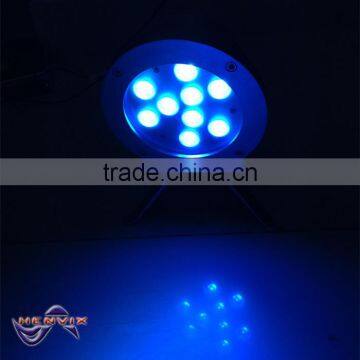 12v stainless steel underwater blue led marine lights