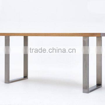 Hot Item Square Shape 28 Inch Iron Wood Furniture Table Feet photo-2