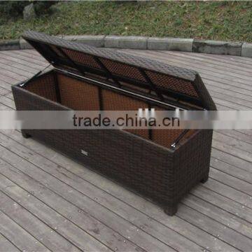 Woven Aluminum Outdoor Furniture Rattan Storage Boxs photo-3
