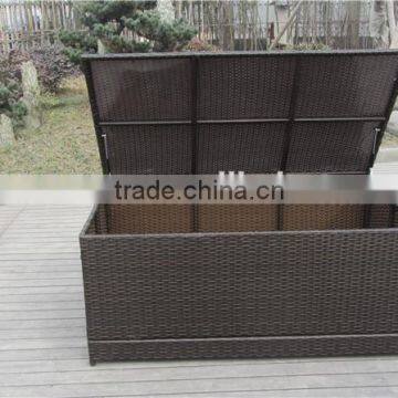 KD Aluminum Outdoor Furniture Rattan Storage Boxs With Air