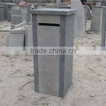 Outdoor Decoration Cheap Antique Granite Stone Mailbox Wholesale photo-3