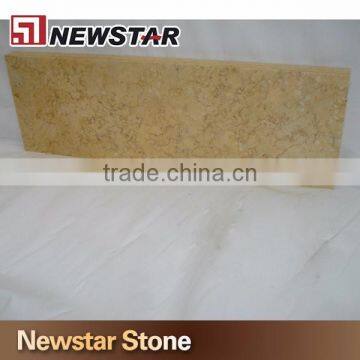 Newstar Best Quality Sunny Yellow Marble Stone Floor Tile photo-3