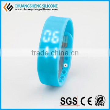 USB wrist watch bracelet in the cool neon color