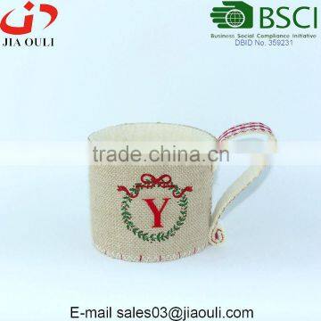 Indoor Planter Bags With Jute Felt Cup Shape Plant Pot Covers photo-2