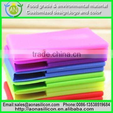 Silicone Name Business Credit Card Holder|multifunctional Silicone Innovative Card Bag|popular Trend Card Box photo-5