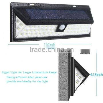 PIR Sensor Motion Light Bright Outdoor Garden Led Lights Solar Motion Activated Outdoor Wall Light