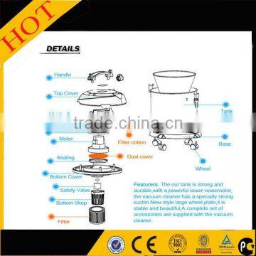 15L High Quality Household Dual Motor Vacuum Cleaner photo-5