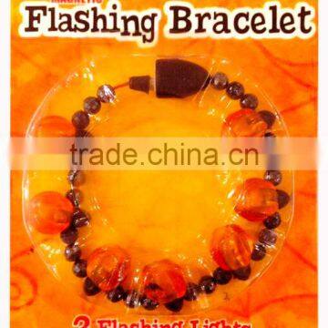 Halloween spooky lights flashing bracelet