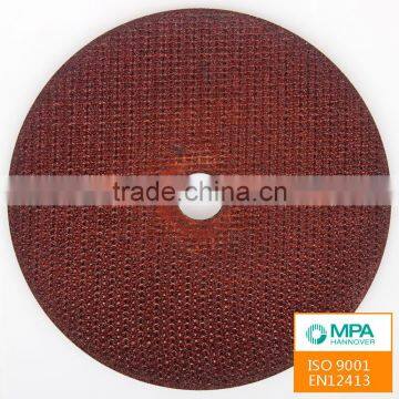 cutting and grinding wheel for steel and stainless steel