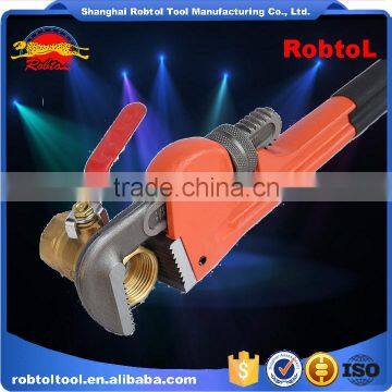 36 Inch Straight Heavy Duty American Type Style Pipe Wrench Monkey Adjustable Plumbing Spanner Clamp photo-6