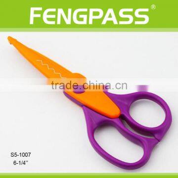 S5-1007 6.25 inch 2Cr13 Stainless Steel Blade With Plastic Handle Craft Scissors