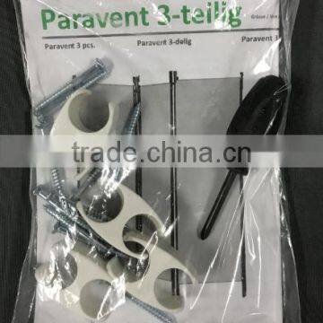 Folding 3 Pieces Screen Privacy Room Divider photo-5