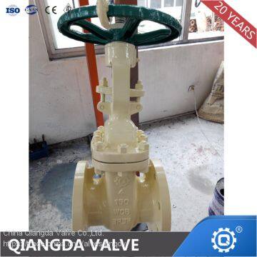 API 600 Cast Steel A216 Gr. Wcb Flanged Raised Face Gate Valve photo-2