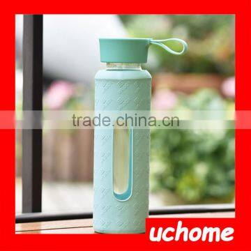 UCHOME Clear Empty Glass Water Bottles Sports Drinking Bottles Automotive Glass Bottles photo-4
