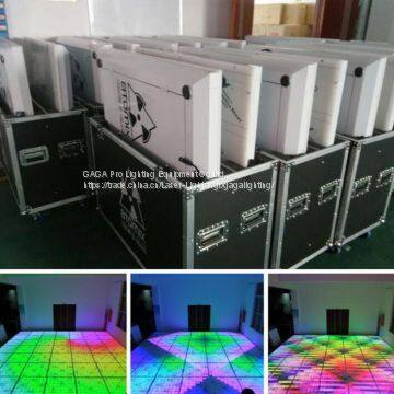 RGB Color LED Dance Floor/LED Interactive Dance Floor