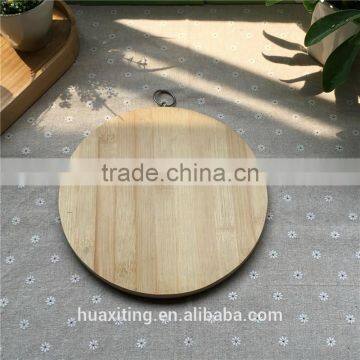 2016 Hottest Sell Healthful 100% Natual Round Bamboo Cutting Board