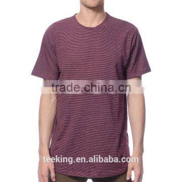 Fashion stripes cotton slim fit boys tshirts