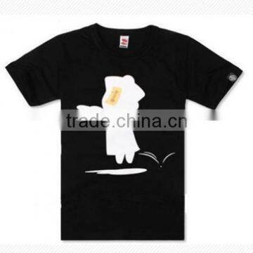 2014 lasted short sleeve cotton t-shirt for men