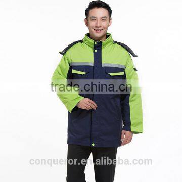 Winter 100% Cotton, Cotton Poly Blended High Quality Worker Uniform, Labor Uniform photo-4