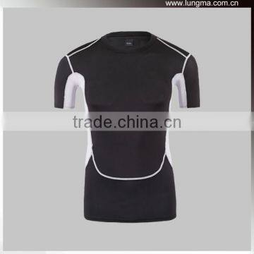 Short Sleeve 3D Full Sublimated Breathable Mesh Compression Shirt Tops and Bottoms,Printed Seamless Shoyoroll Rash Guard