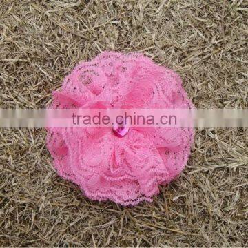 Hot Sale Plastic Crystal Flower Headband for Sale photo-3