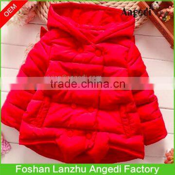 Kids Winter Wear Girls Boutique High Quality Cotton Padded Jacket Superior Warm Coat in Fashion Design photo-3