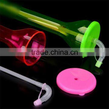 Wholesale Sanitary Cup Funny Ice Slush Cup PET Disposable Plastic Juice Cup With Straw photo-3