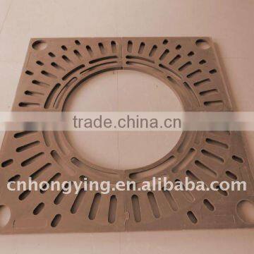 square plastic tree grating