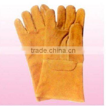 Export industrial cow leather safety gloves/ welding gloves