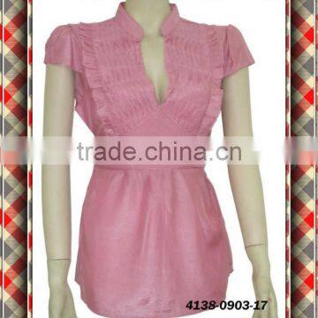 Fashion Garment and Neck Design of Blouse